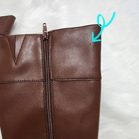 KAREN SCOTT - Size 7.5 M - Women's Deliee2 Riding Boots- Cognac Brown - Picture 8 of 12